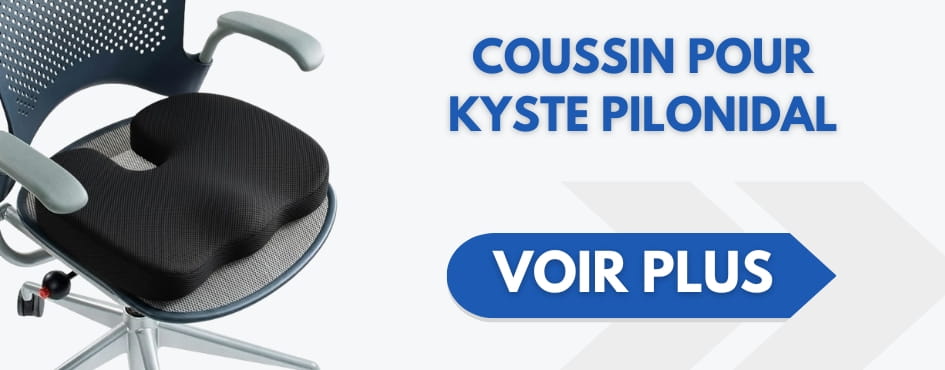 coussin spécial kyste pilonidal