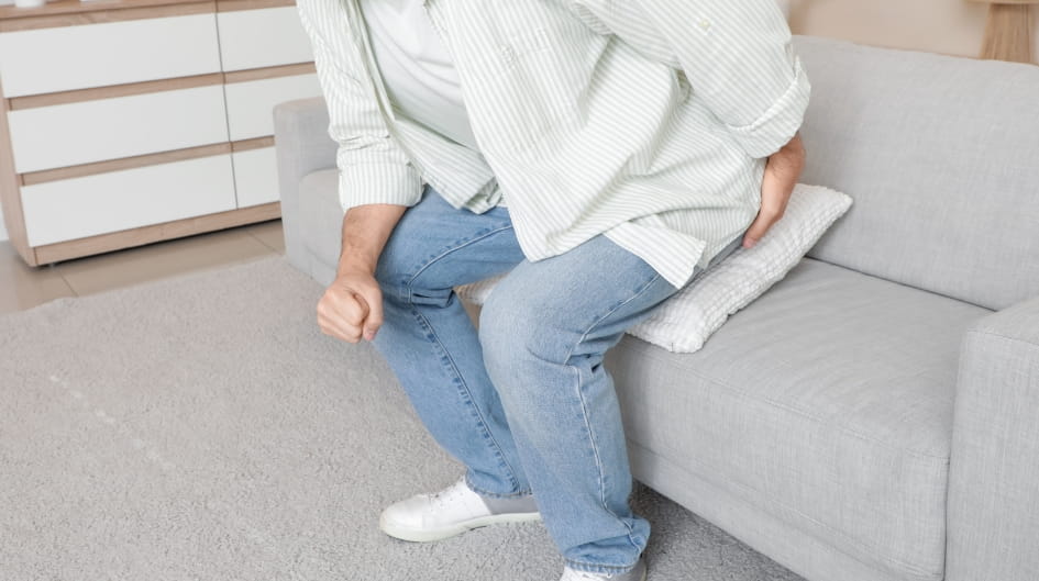 kyste pilonidal douleur assis