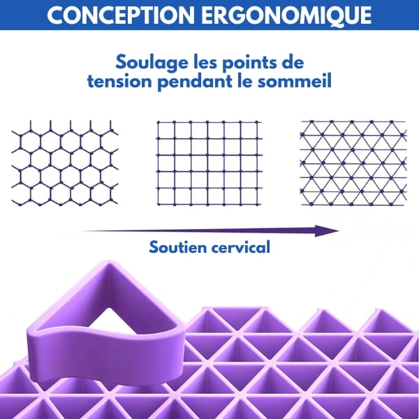 oreiller visco élastique