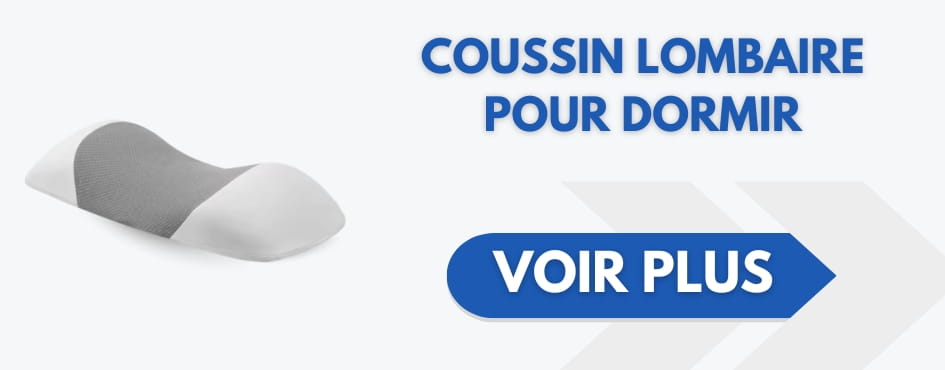 coussin dos pour dormir