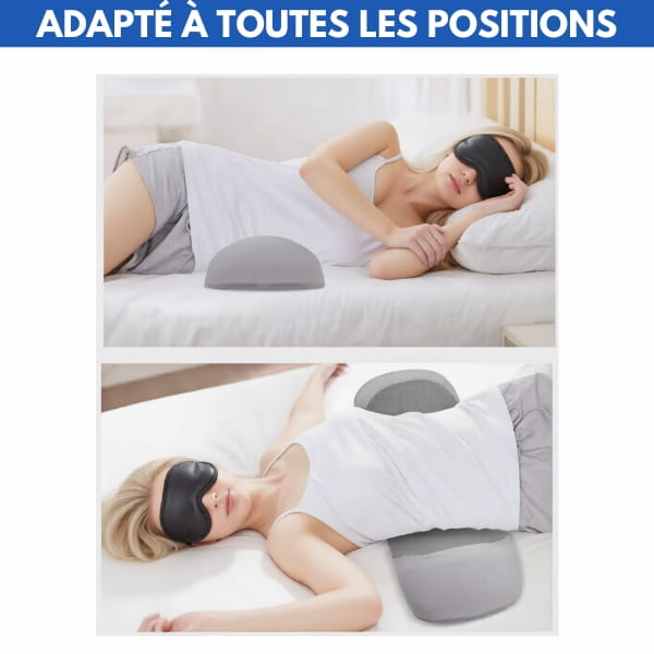coussin lombaire pour dormir sur le côté
